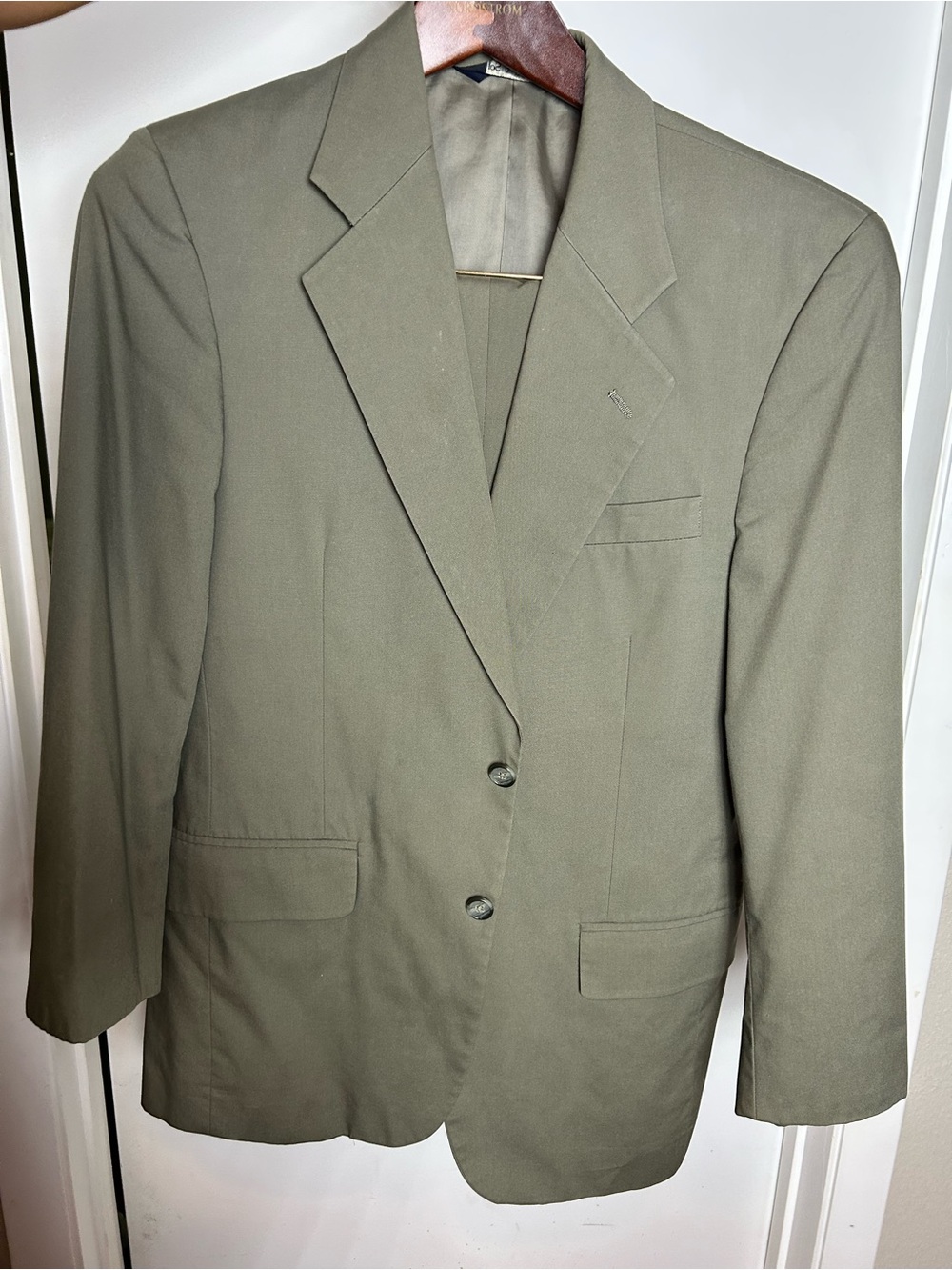 Jos. A. Bank Olive Green Men's Blazer